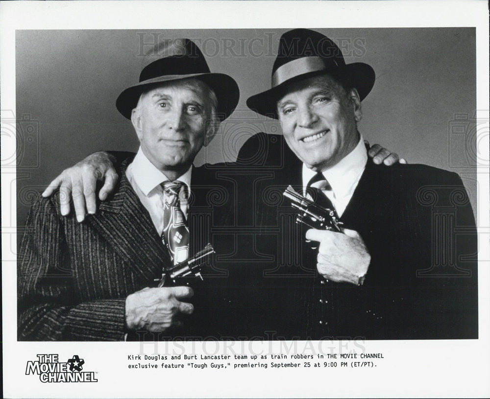 Press Photo Kirk Douglas and Burth Lancaster in The Movie Tough Guys - Historic Images