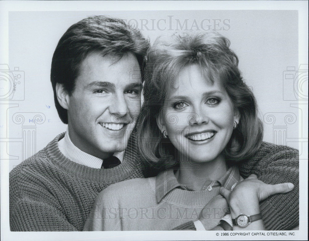 1986 Press Photo Larry Anderson in "Life with Lucy" - Historic Images