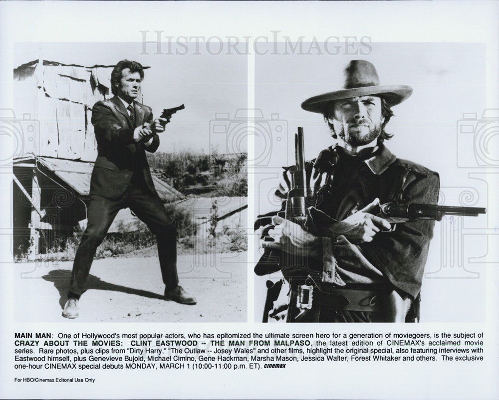 1994 Press Photo Clint Eastwood the Man from Malpaso - Historic Images