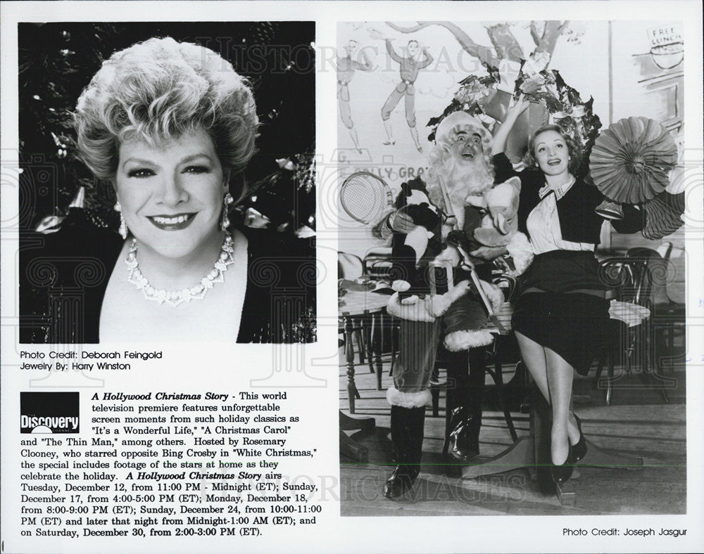 Press Photo &quot;A Hollywood Christmas Story&quot; - Historic Images