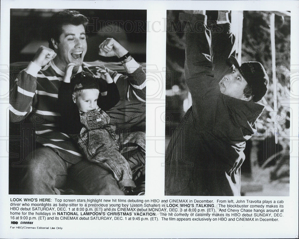 Press Photo &quot;Look Who&#39;s Talking&quot; - Historic Images