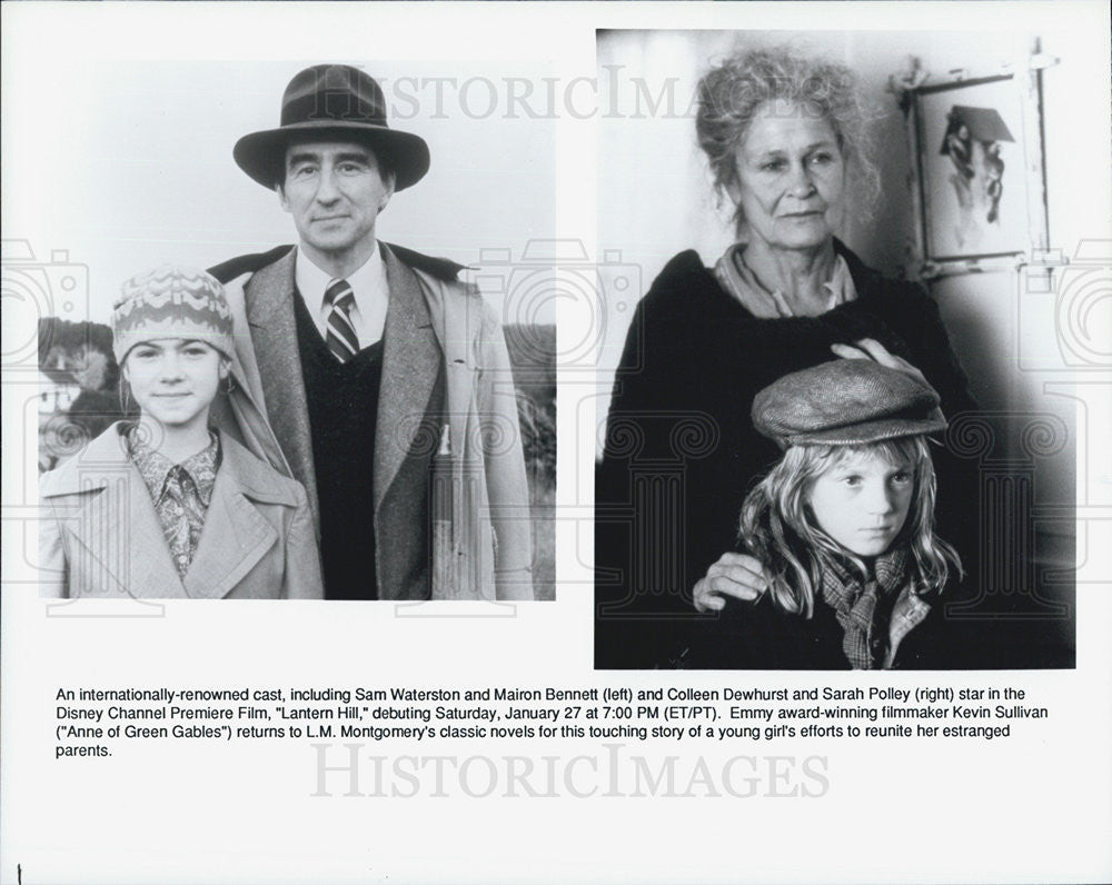 Press Photo Sam Waterston in &quot;Lantern Hill&quot; - Historic Images