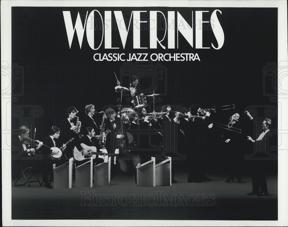 Press Photo Wolverines a Classic Jazz Orchestra - Historic Images