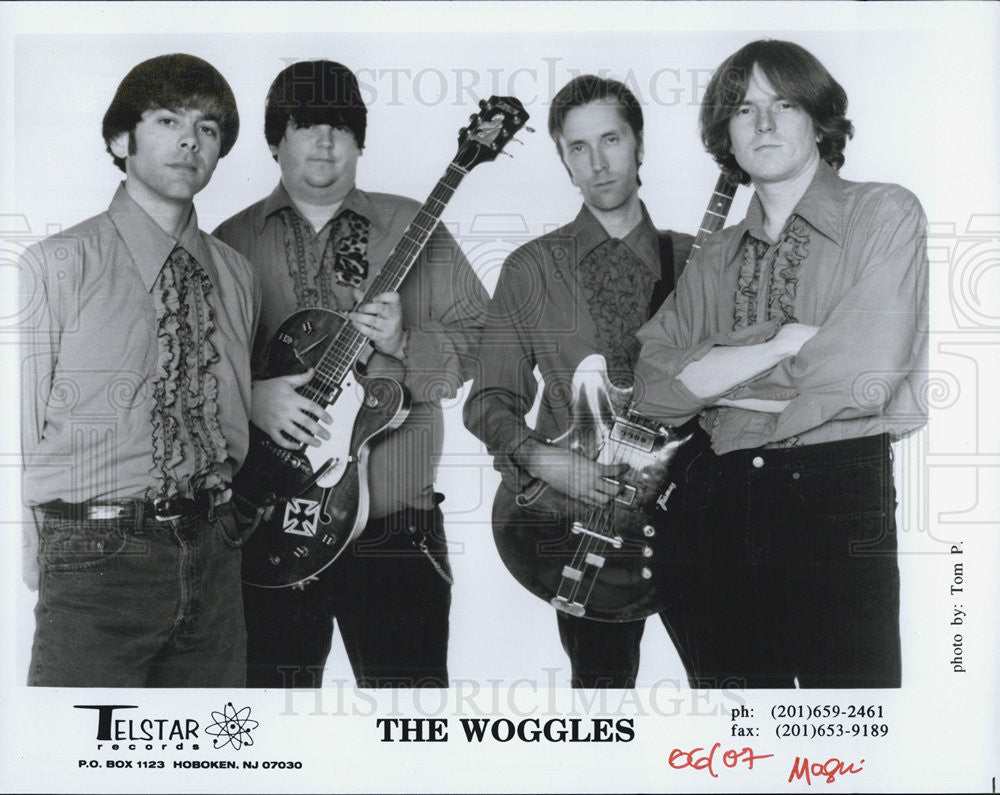 Press Photo The Woggles band - Historic Images