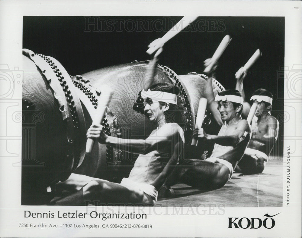 Press Photo Dennis Letzler Organization Kodo - Historic Images