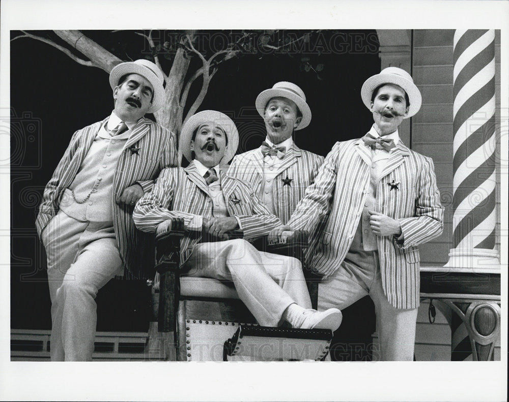 1996 Press Photo Scene From "The Music Man" - Historic Images