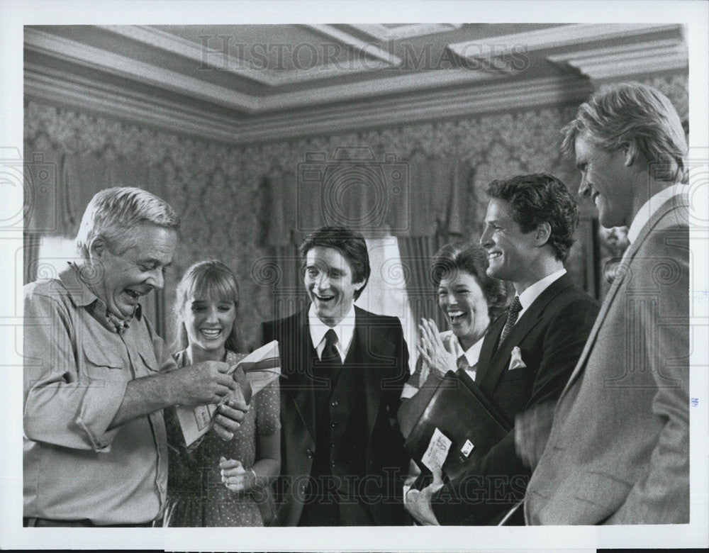 1983 Press Photo Cast of &quot;Lottery&quot; - Historic Images