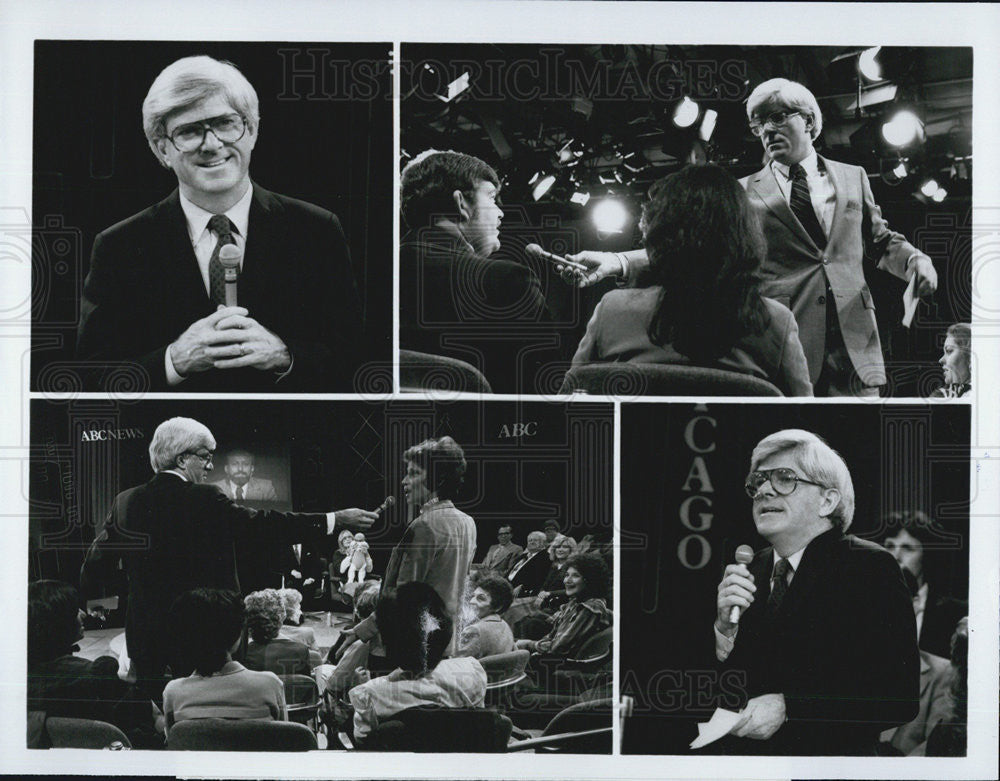 1982 Press Photo Phil Donahue "The Last Word" - Historic Images