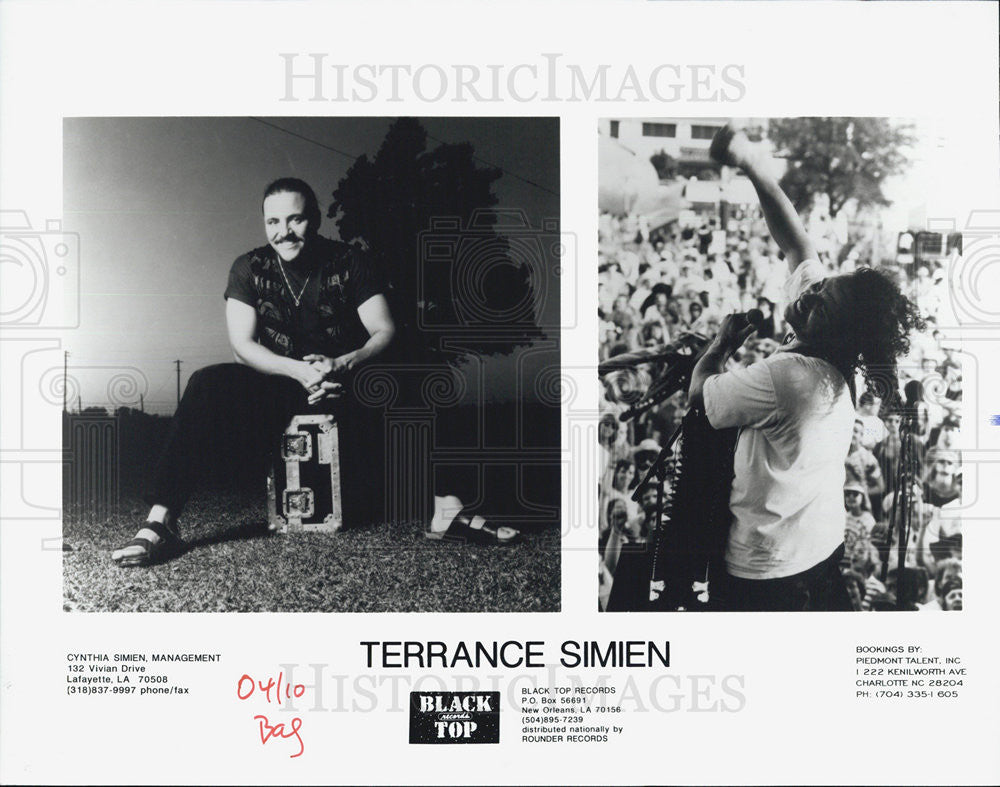 Press Photo Terrance Simien - Historic Images