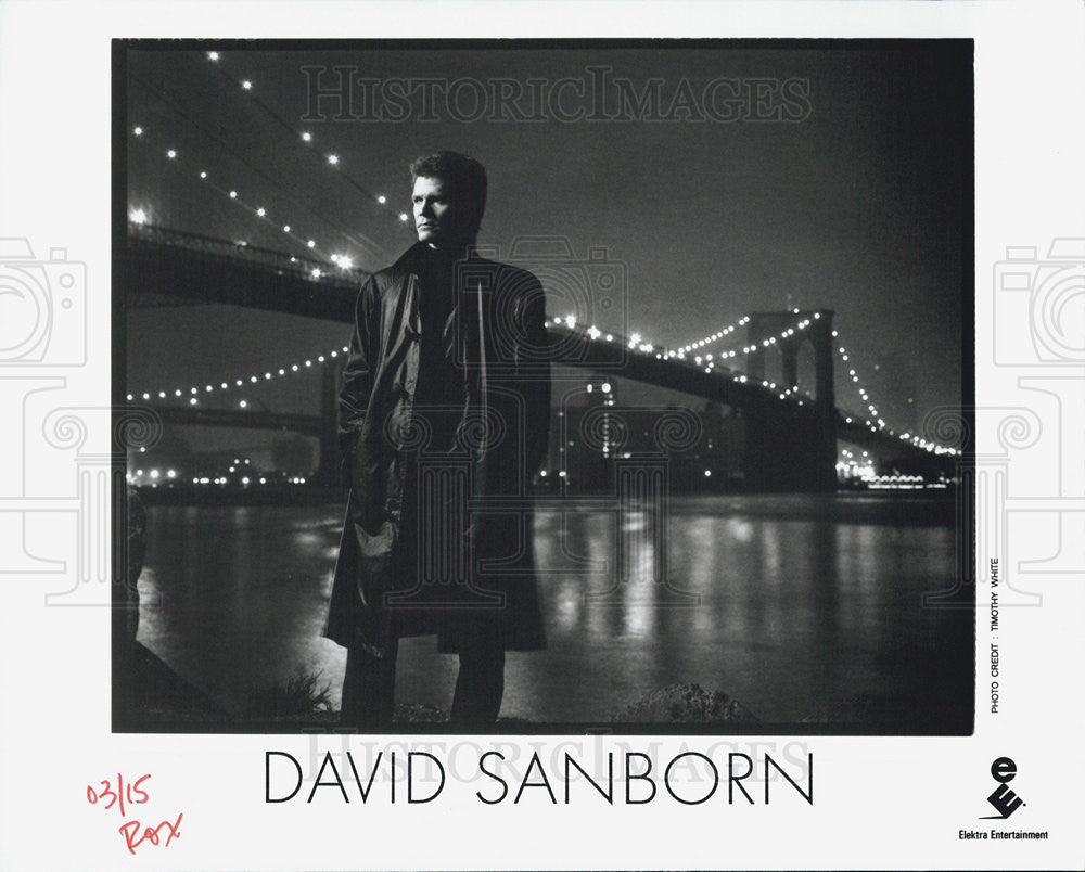 Press Photo David Sanborn - Historic Images