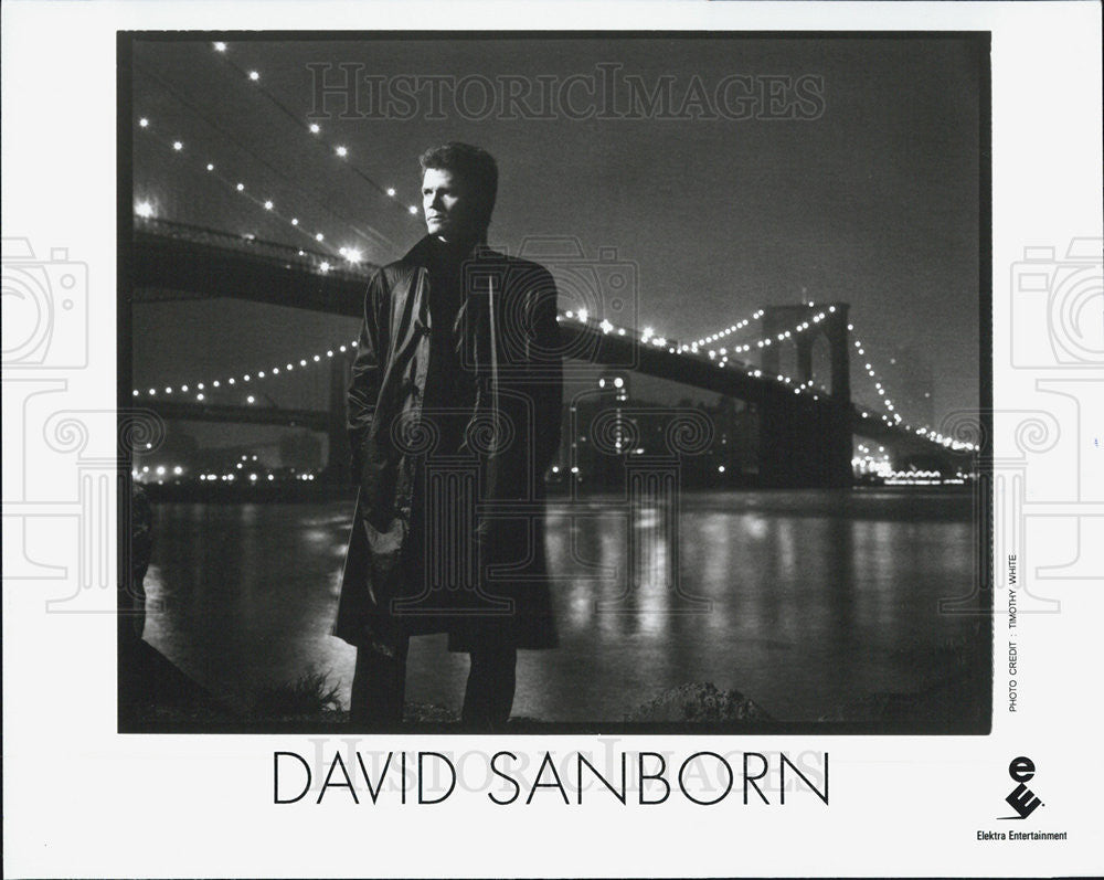 Press Photo David SanBorn Musician Entertainer - Historic Images