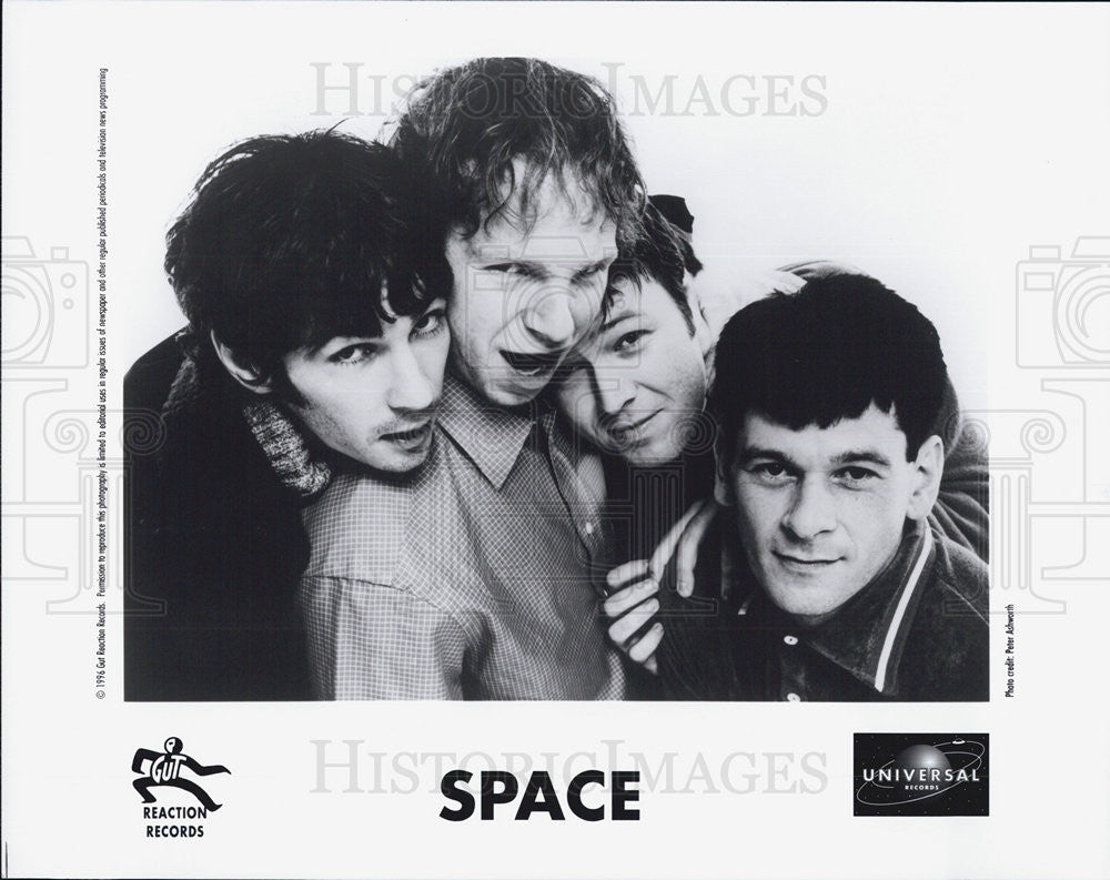 1996 Press Photo Musical Group Space - Historic Images