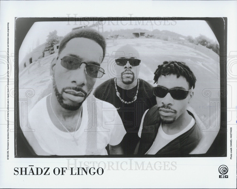1993 Press Photo Shadz of Lingo Musicians Entertainers Recording Artist - Historic Images