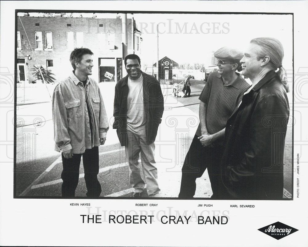 Press Photo The Robert Cray Band Kevin Hayes Robert Cray Jim Pugh Karl Sevareid - Historic Images