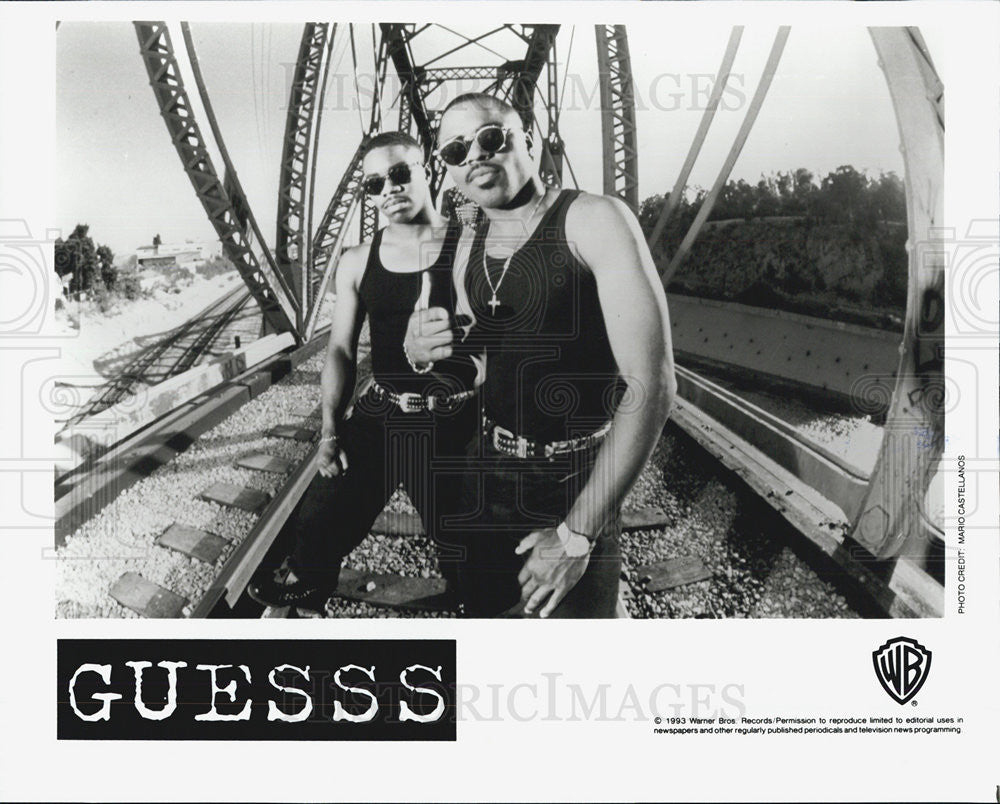 Press Photo Guess Warner Brothers - Historic Images