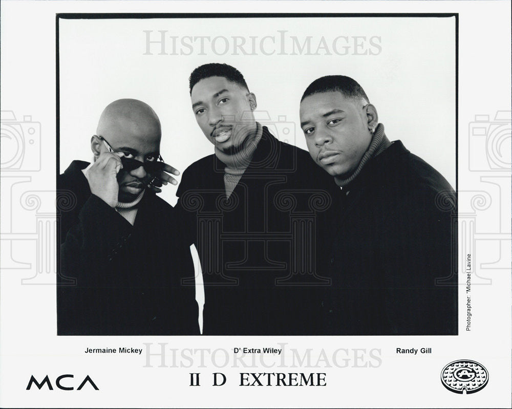 Press Photo II D EXTREME Jermaine Mickey D Extra Wiley Randy Gill - Historic Images