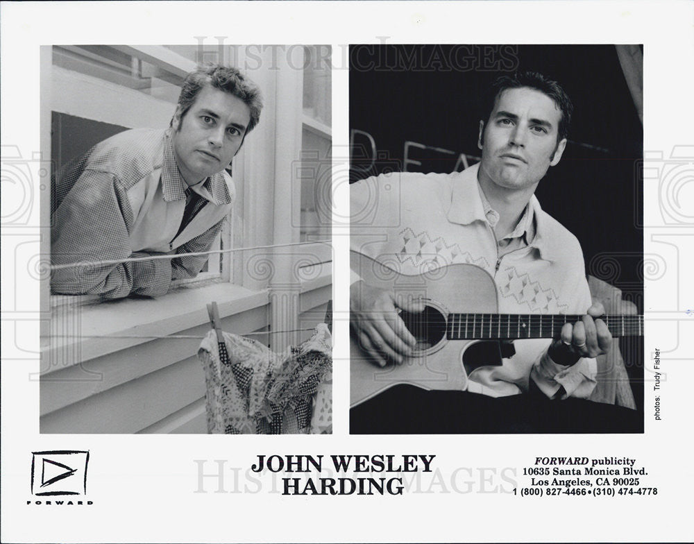 Press Photo John Wesley Harding - Historic Images