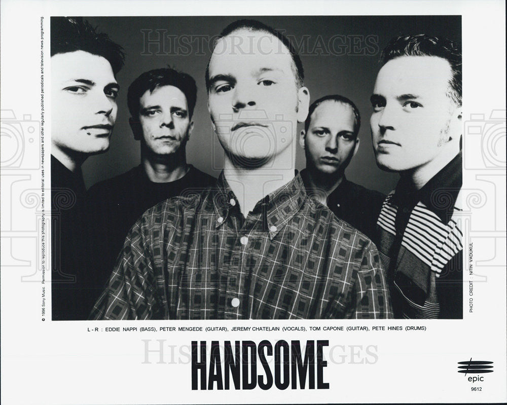 Press Photo Handsome - Historic Images