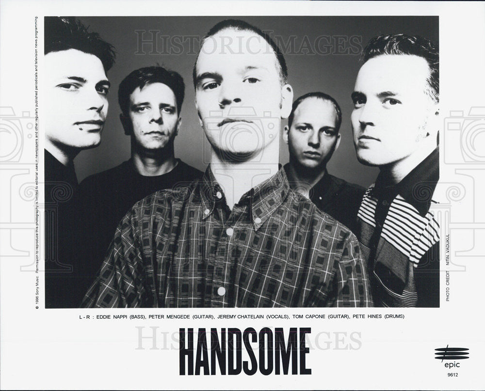 Press Photo Handsome - Historic Images