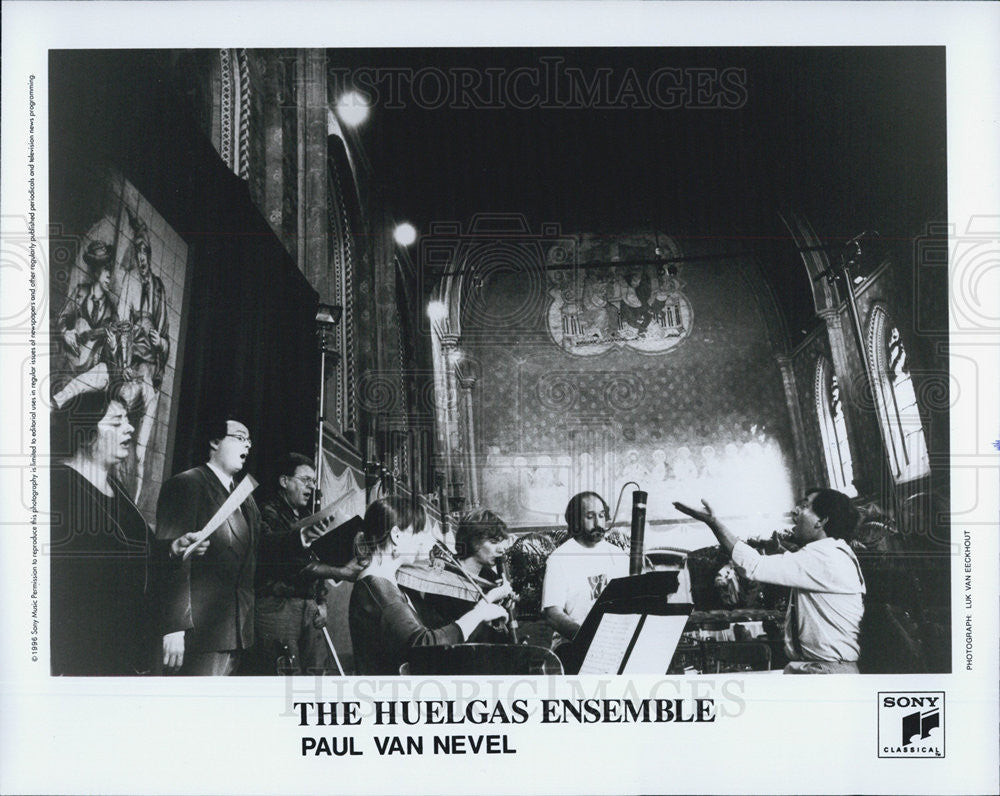 Press Photo NONE Huelgas Ensemble Paul Van Nevel - Historic Images