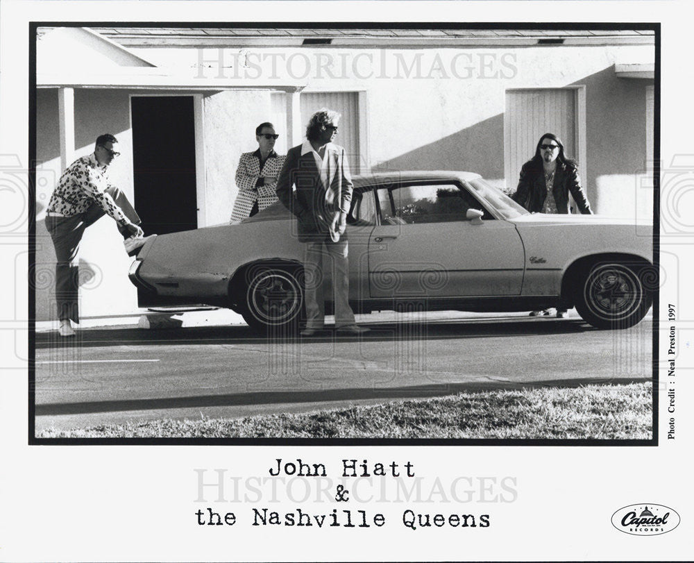 Press Photo JohnHiatt &amp; the Nashville Queens - Historic Images