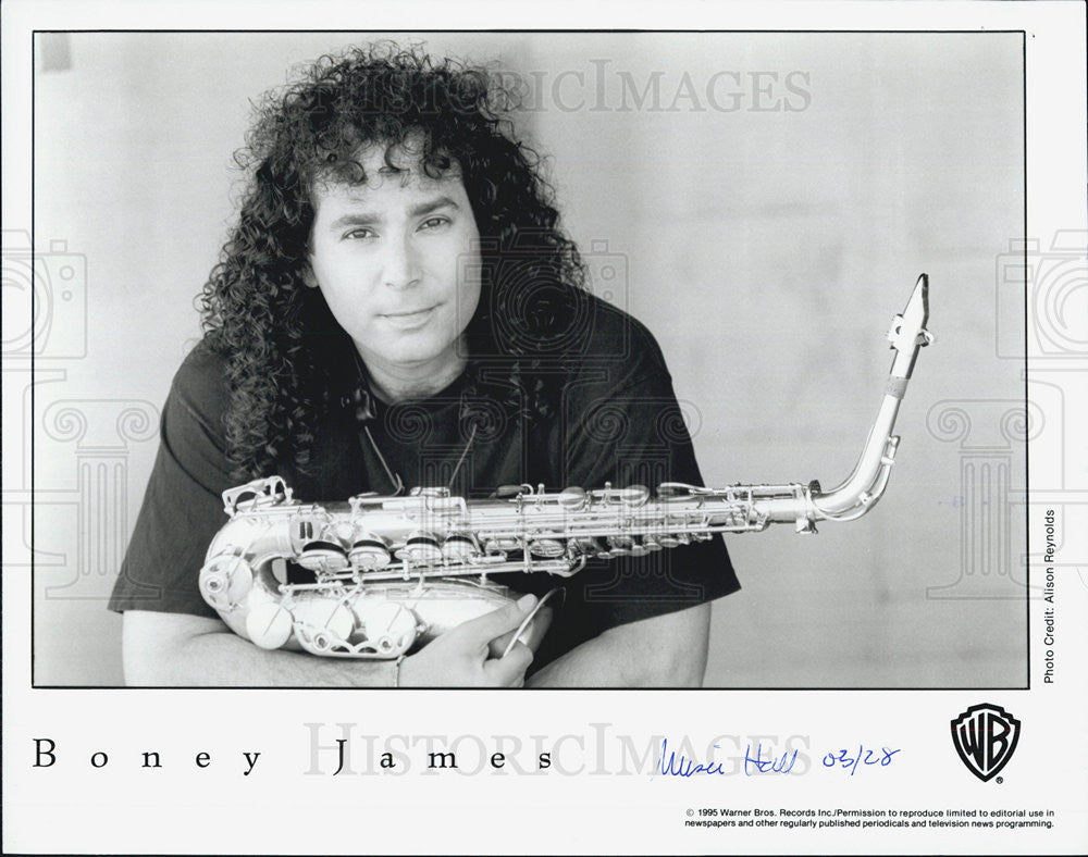 Press Photo NONE Boney James Saxophonist - Historic Images