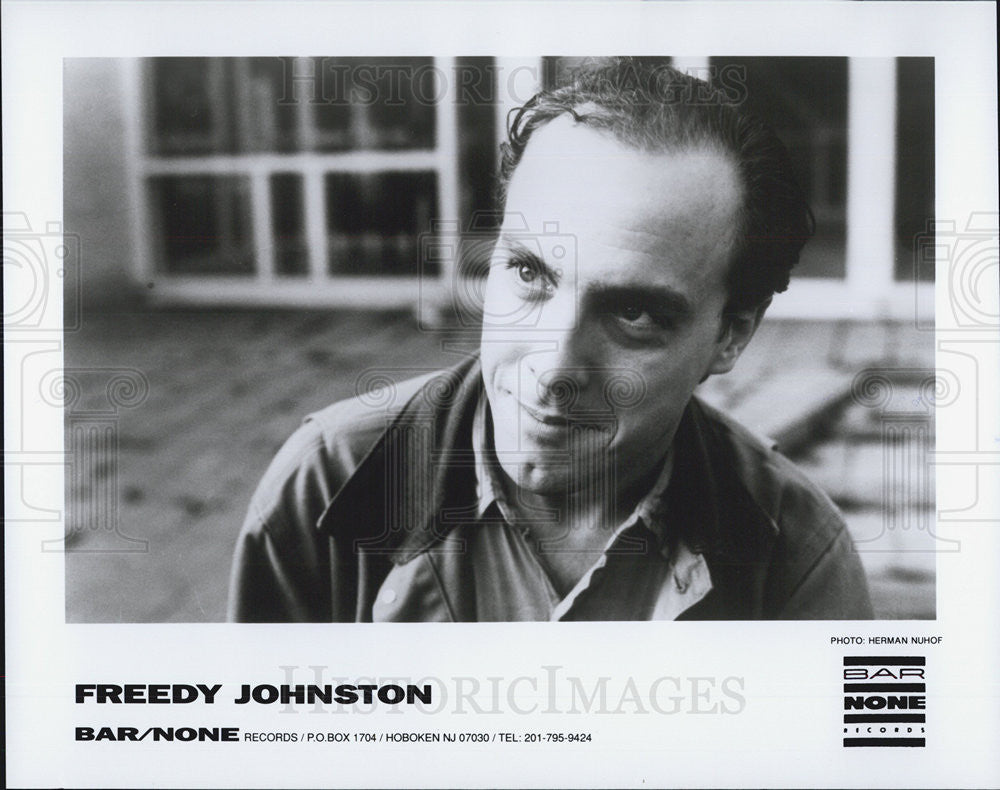 Press Photo Freddy Johnston Musician - Historic Images