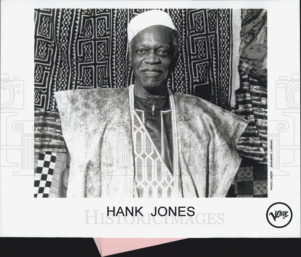 Press Photo Hank Jones Musician - Historic Images