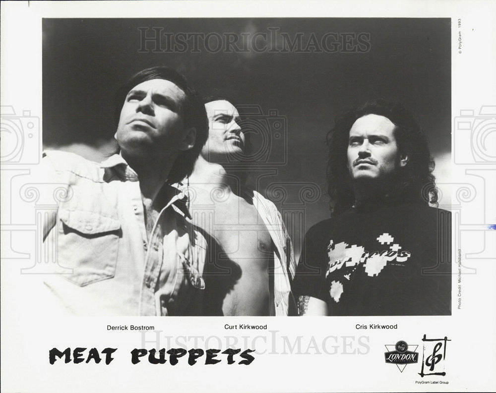 Press Photo Meat Puppets - Historic Images