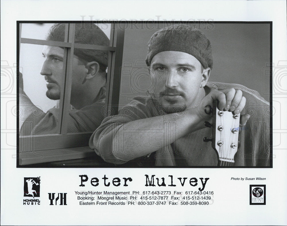 Press Photo Peter Mulvey Musician - Historic Images