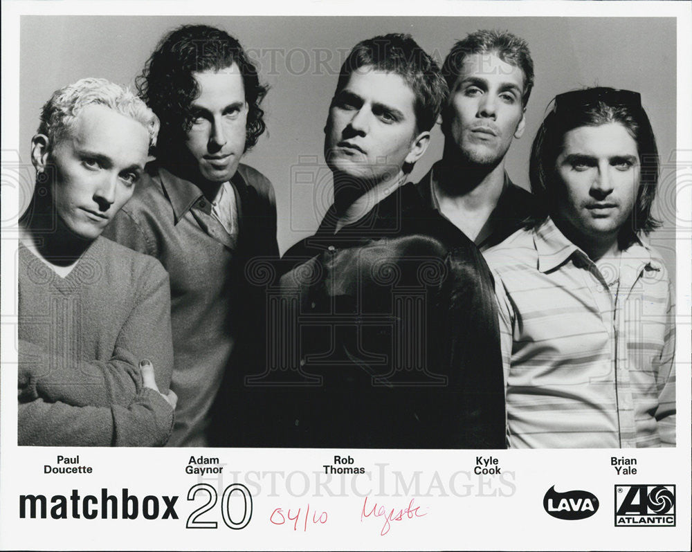 Press Photo Matchbox 20 - Historic Images