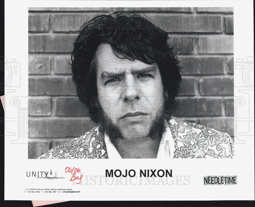 Press Photo Mojo Nixon - Historic Images