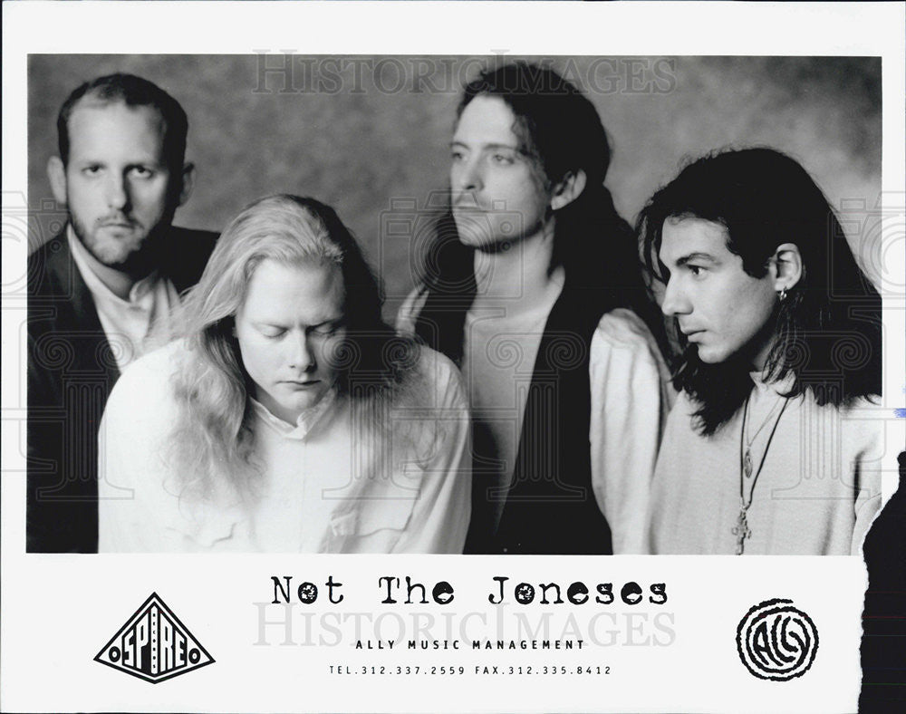 Press Photo Ally Music Management Present Not The Joneses - Historic Images