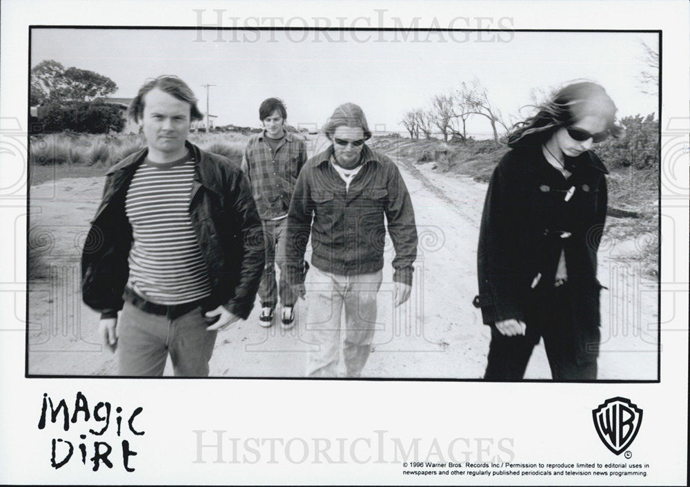 1996 Press Photo Magic Dirt Musical Group - Historic Images