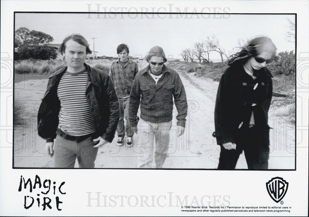 1996 Press Photo Magic Dirt Musical Group - Historic Images