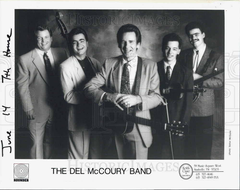 Press Photo NONE Del McCoury Band - Historic Images