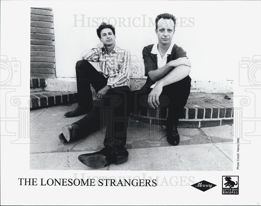 Press Photo Lonesome Strangers Musical Group - Historic Images