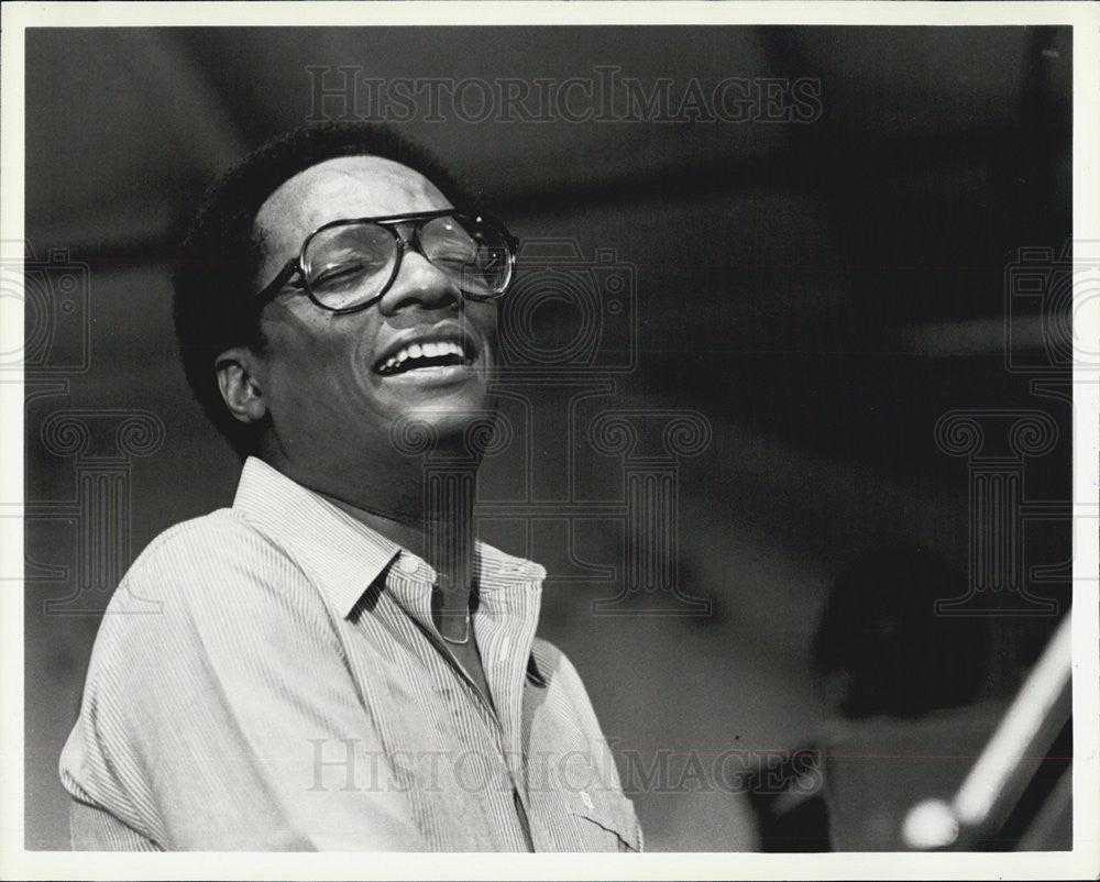 1985 Press Photo  Montreux Detroit Pianist Ramsey Lewis - Historic Images