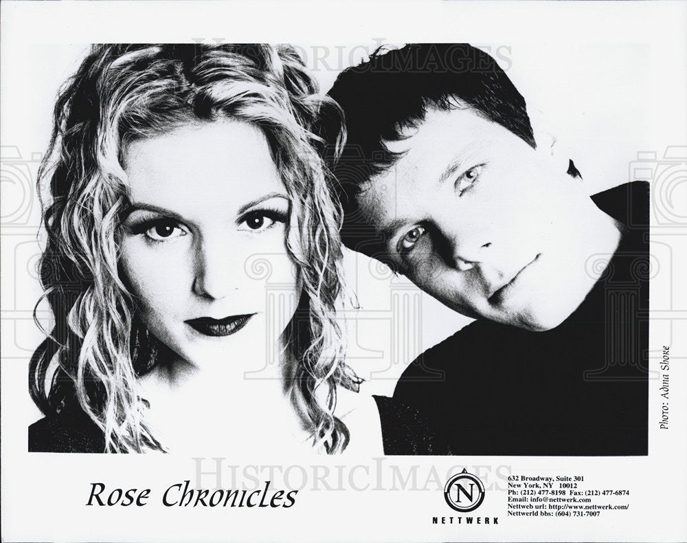 Press Photo Rose Chronicles Musical Group - Historic Images