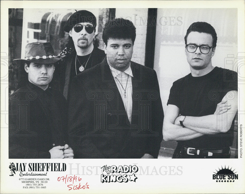 1996 Press Photo Radio Kings Band - Historic Images