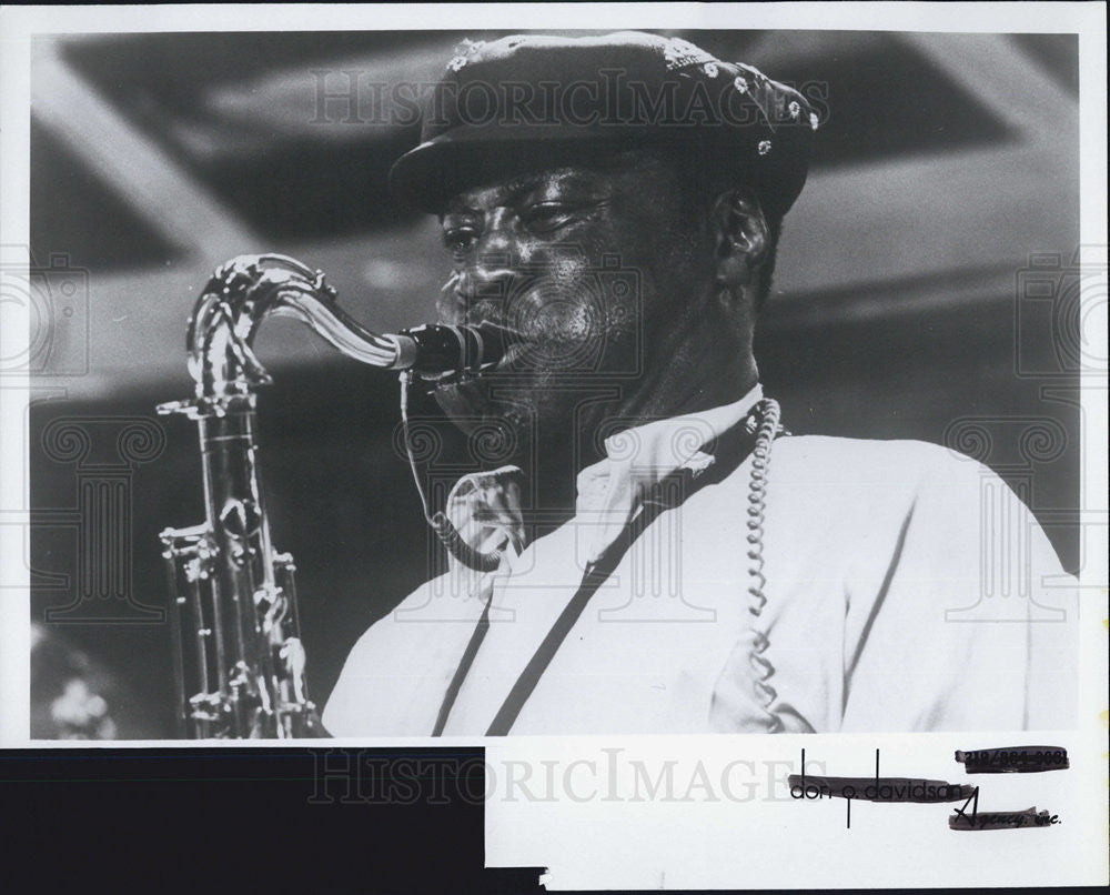 Press Photo A.C. Reed Musician - Historic Images