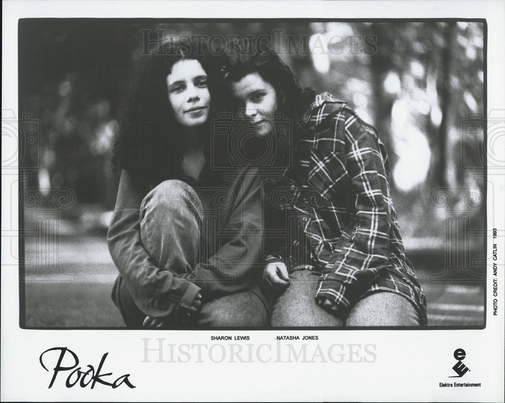 1993 Press Photo Sharon Lewis Natasha Jones Pooka Musical Group - Historic Images