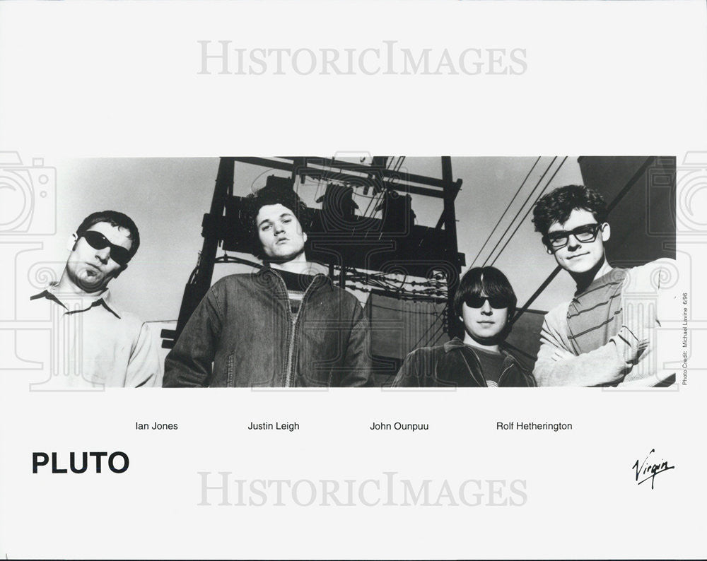 1996 Press Photo Pluto Ian Jones Justin Leigh John Ounpuu Rolf Hetherington - Historic Images