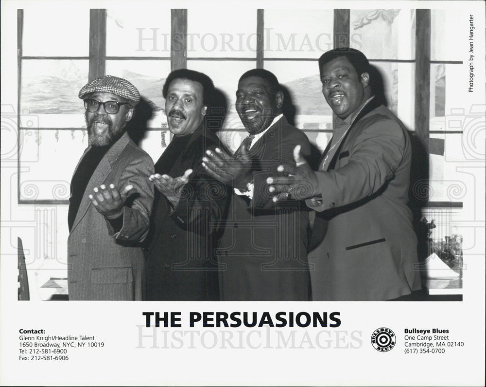 Press Photo Persuasions Musical Group - Historic Images