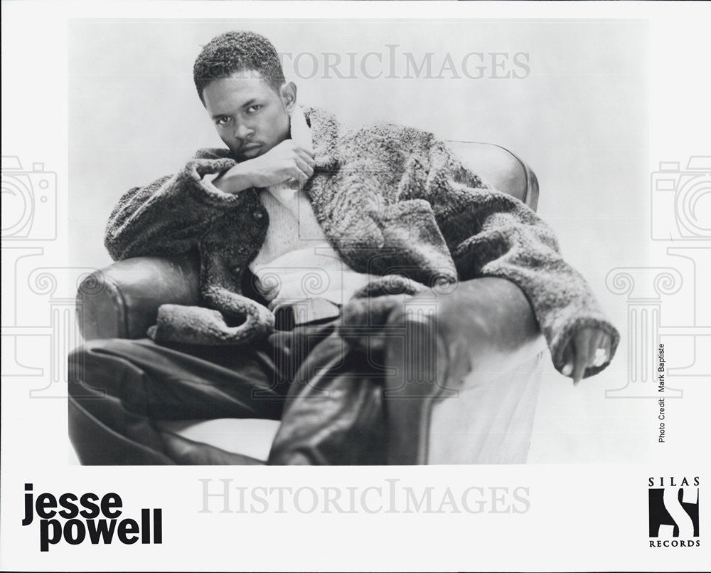 Press Photo Jesse Powell Musician - Historic Images