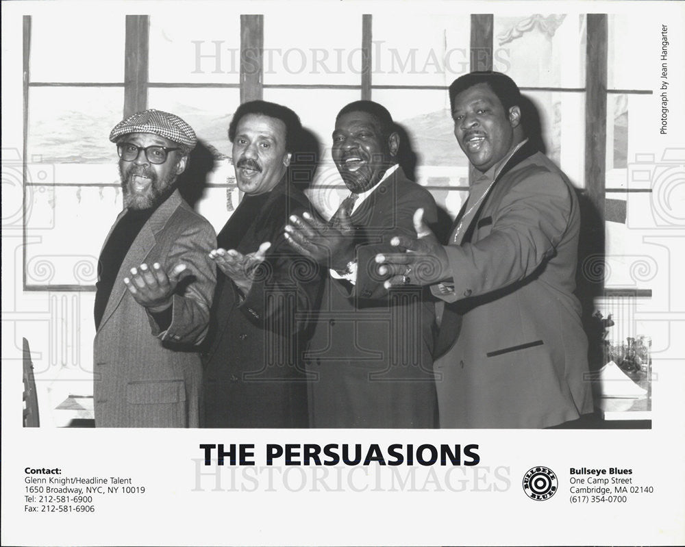 Press Photo Persuasions Musical Group - Historic Images