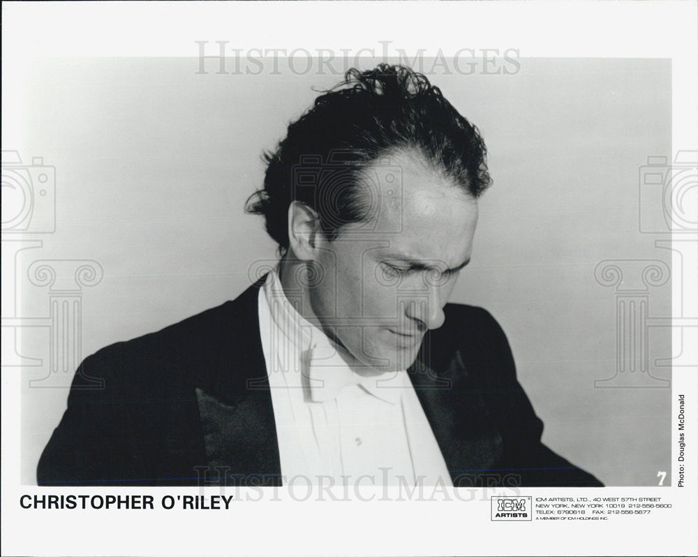 Press Photo Christopher O'Riley American Classical Pianist Public Radio Host - Historic Images