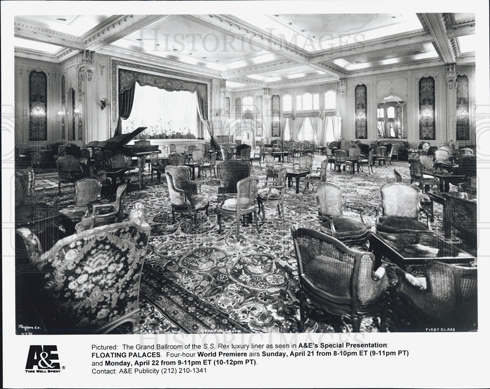 Press Photo A&amp;E Special Presentation Floating palaces - Historic Images