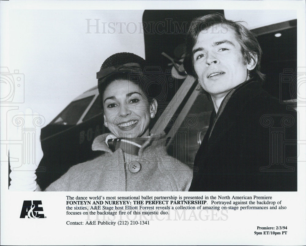 1994 Press Photo Fonteyn Nureyev Perfect Partnership Ballet Dancers Special - Historic Images