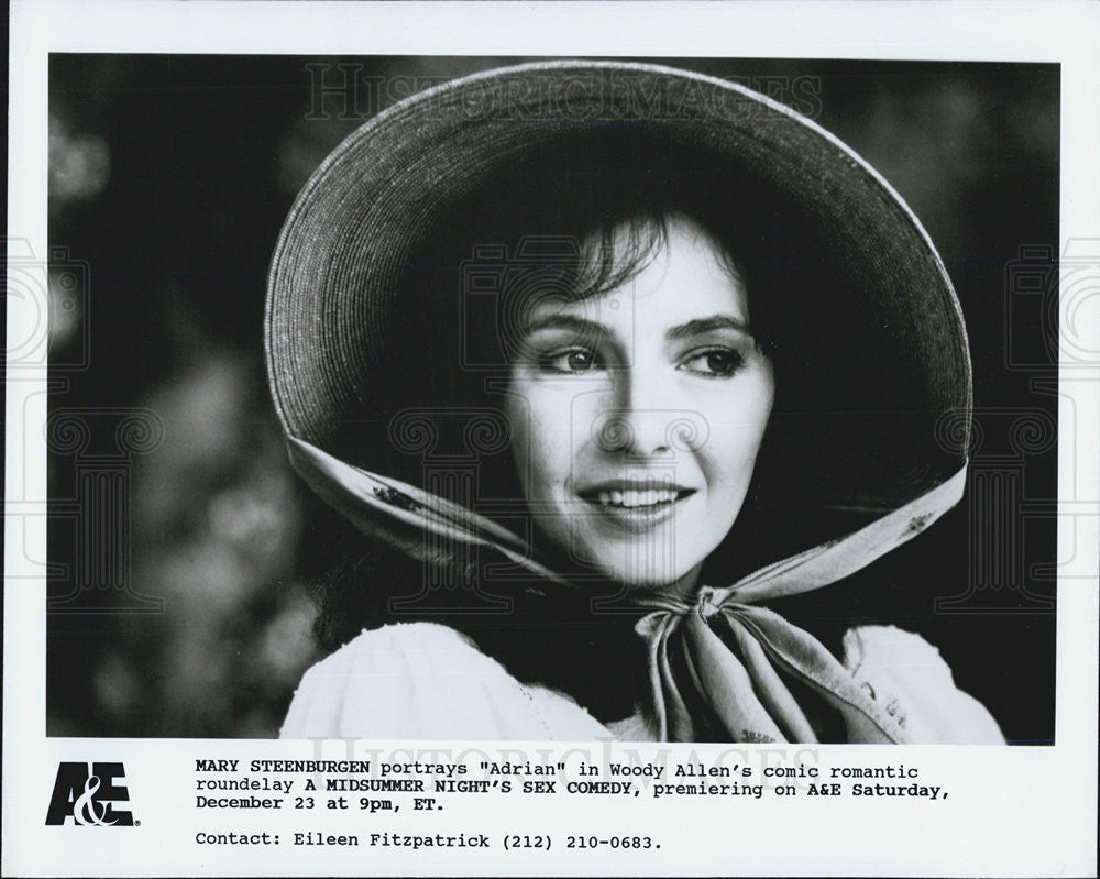 Press Photo Mary Steenburgen A midsummer nights Sex Comedy - Historic Images